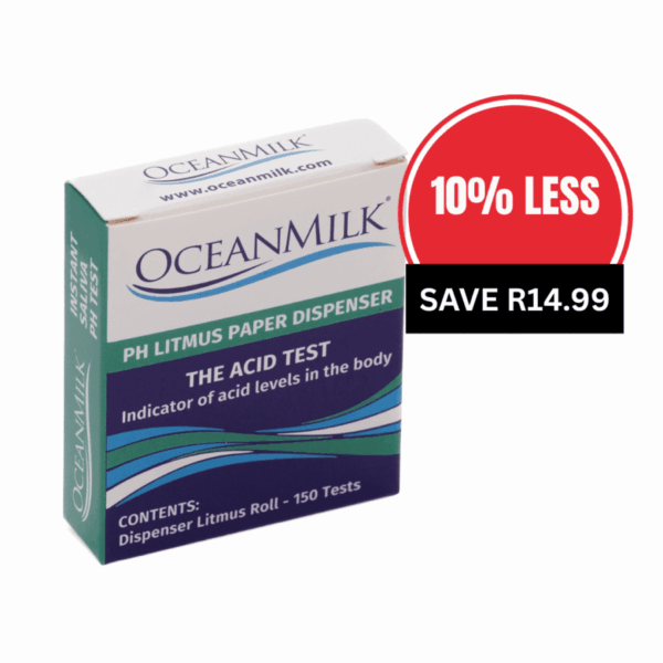 OCEANMILK® pH litmus dispenser (150 tests)