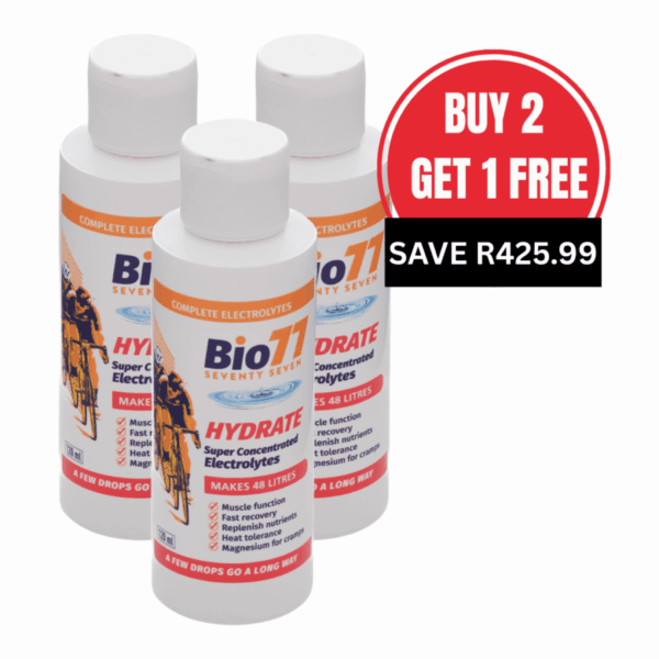 Combo Deal - Bio77 HYDRATE ELECTROLYTES 120 ml
