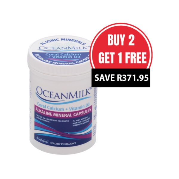 OCEANMILK®- Alkaline Mineral Capsules (90 Capsules)