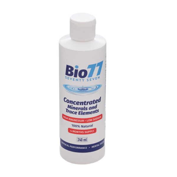 Bio77 CONCENTRATED MINERALS 240 ml (4 Months Supply)