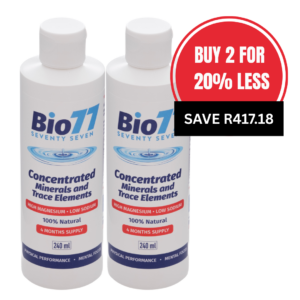 20% less - 2 x Bio77® Concentrated Minerals 240ml (4 months supply)